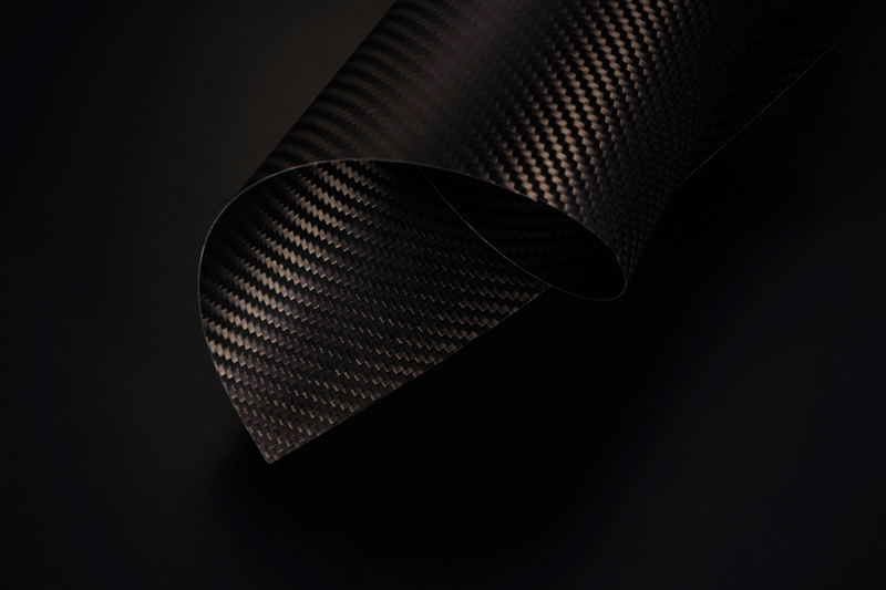 Thin carbon fiber sheet